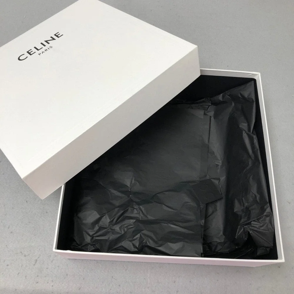 Celine Packaging Set White Luxury Gift Box Dust Bag Envelope 13x13x5